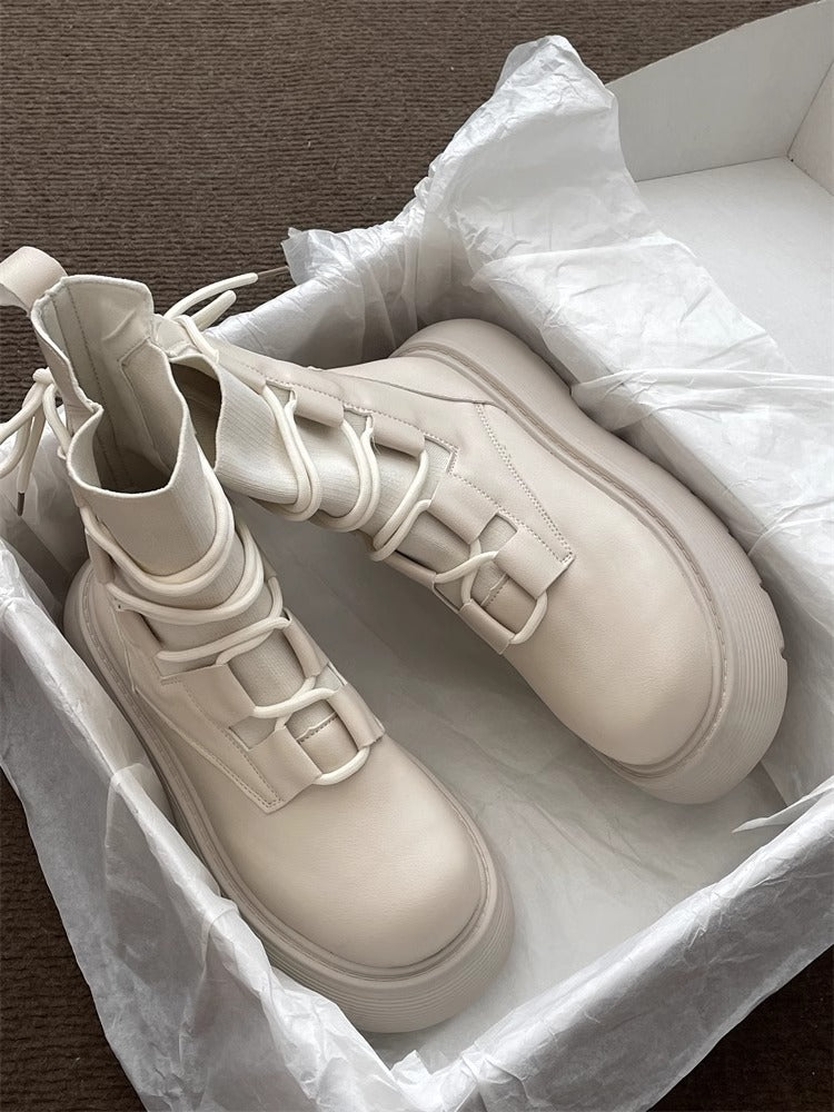 Chunky Winterlaarzen – Warm, Stijlvol & Comfortabel voor Koude Dagen