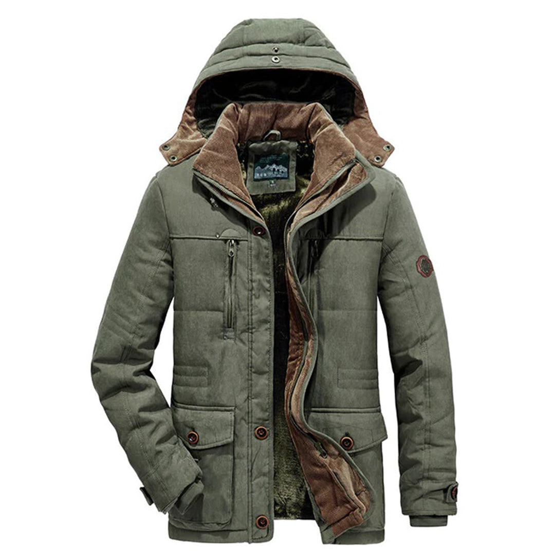 Winterjas Heren met Fleece – Warme, Comfortabele & Stijlvolle Herenjas voor Winter