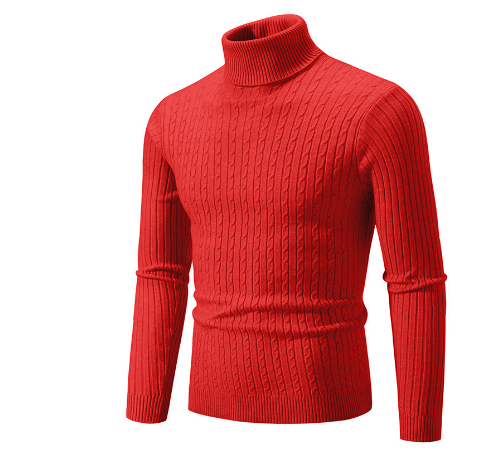 Heren Coltrui – Warme en Stijlvolle Wintertrui voor Mannen