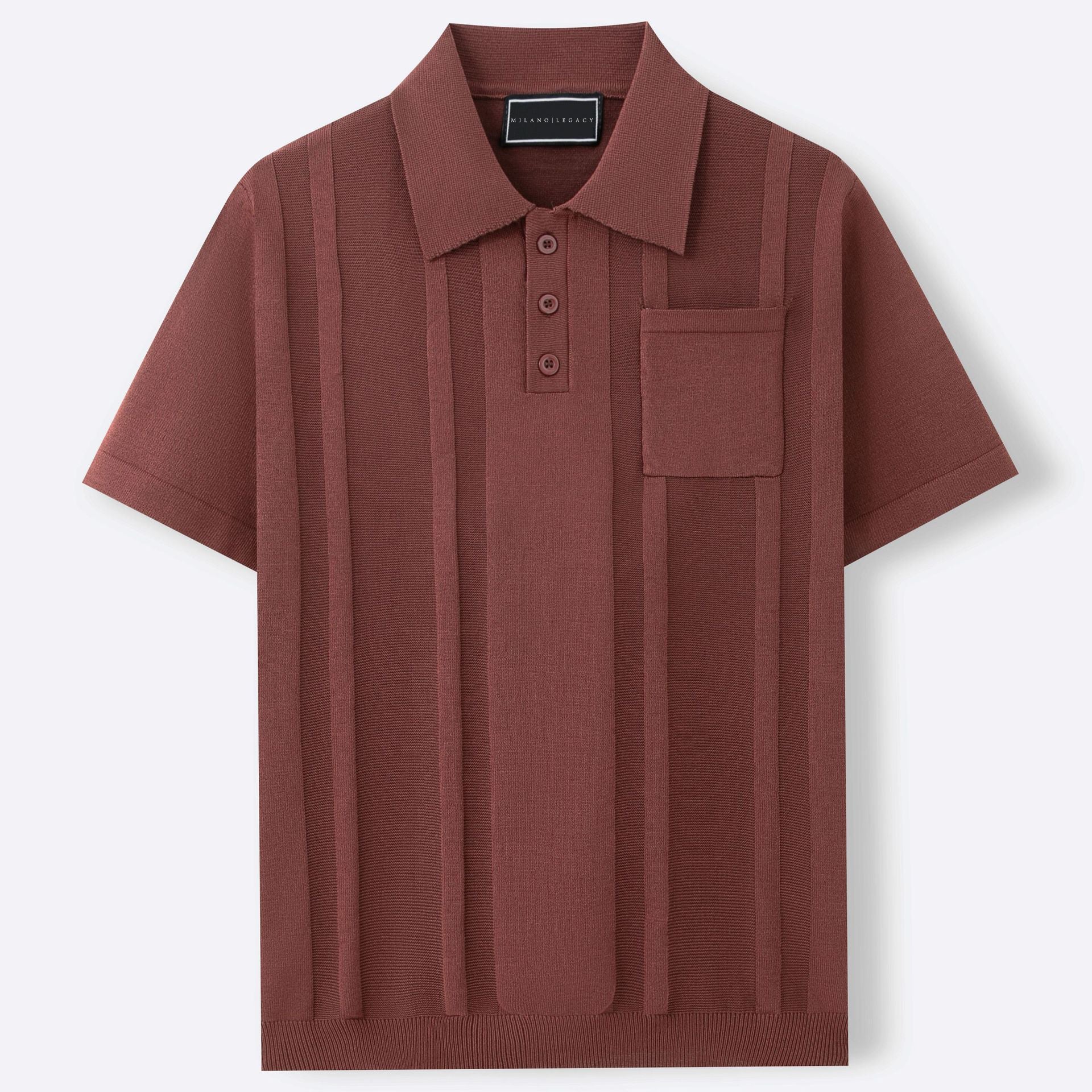 Commute Polo Shirt – Luxe IJszijde Polo voor Moderne Gentleman