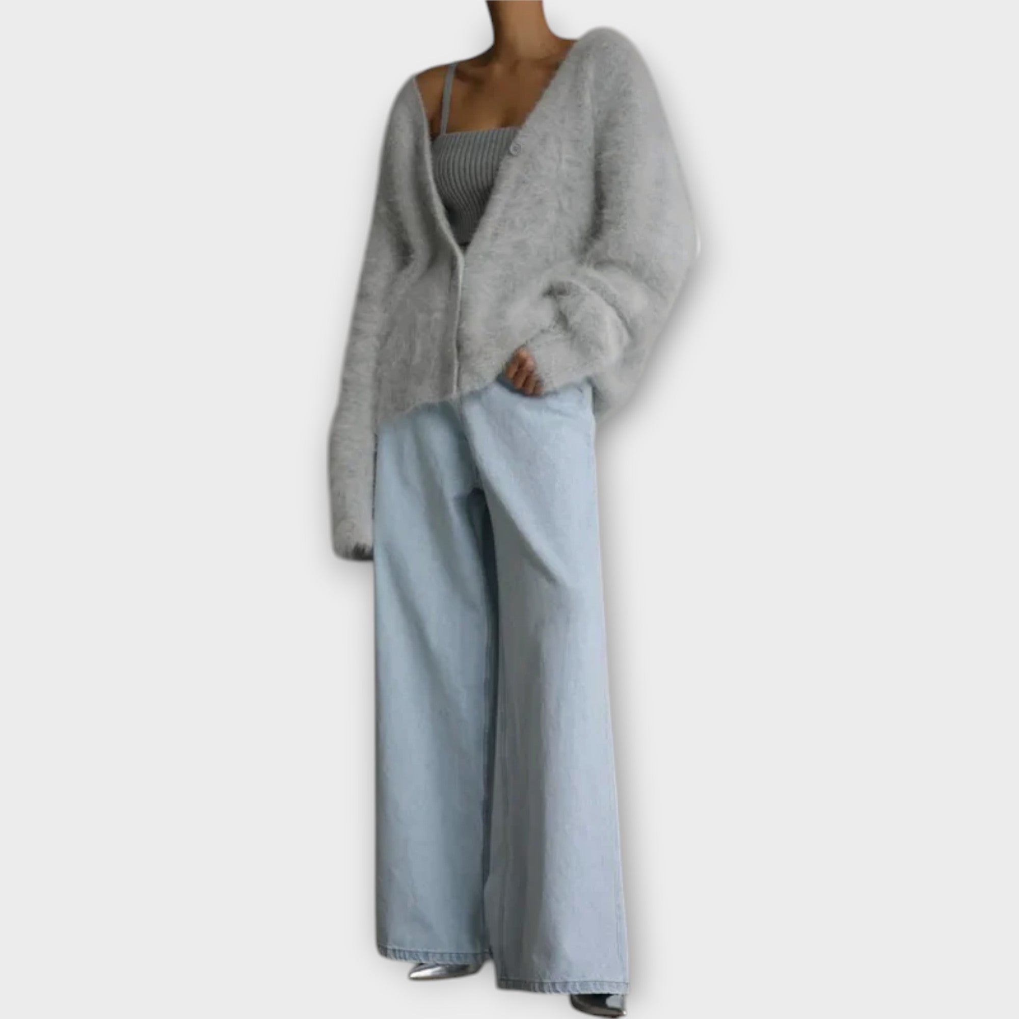 Chique Fluffy Cardigan – Zacht, Warm & Stijlvol voor Elke Gelegenheid