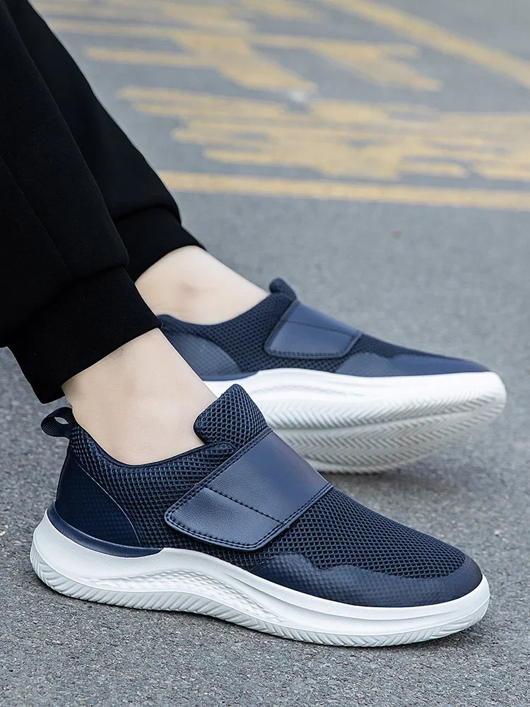 Orthopedische Schoenen – Comfortabele Sneakers met Brede Pasvorm & Klittenbandsluiting