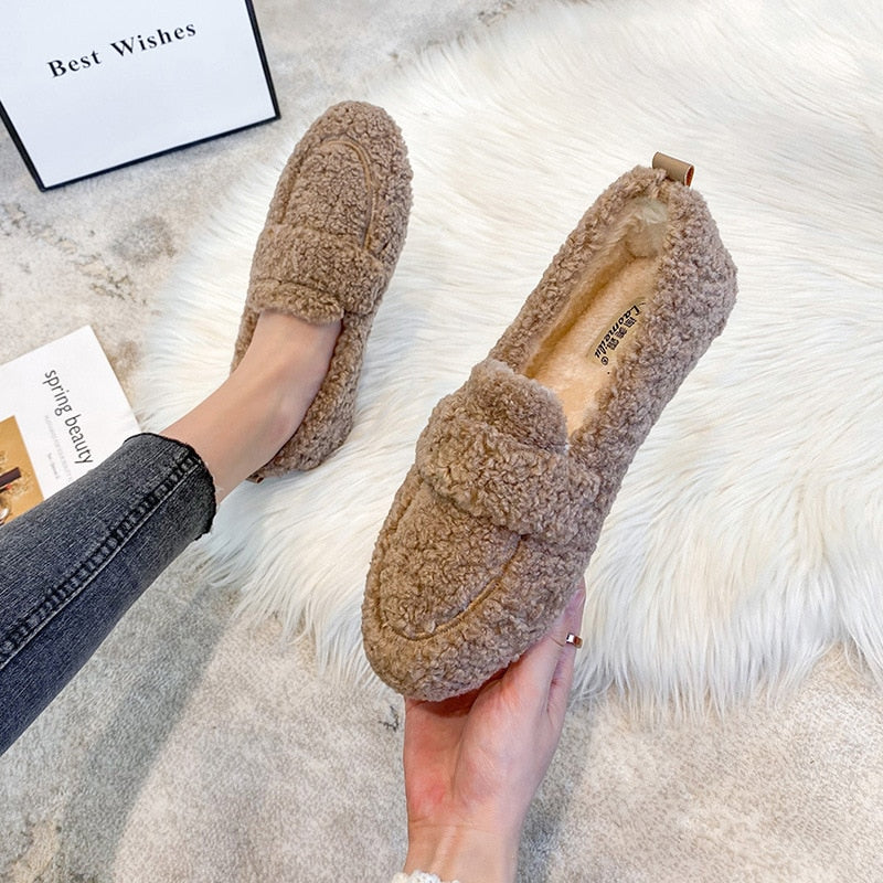 Flauschige Fleece Schoenen – Warme & Comfortabele Teddy Pantoffels voor Dames en Heren