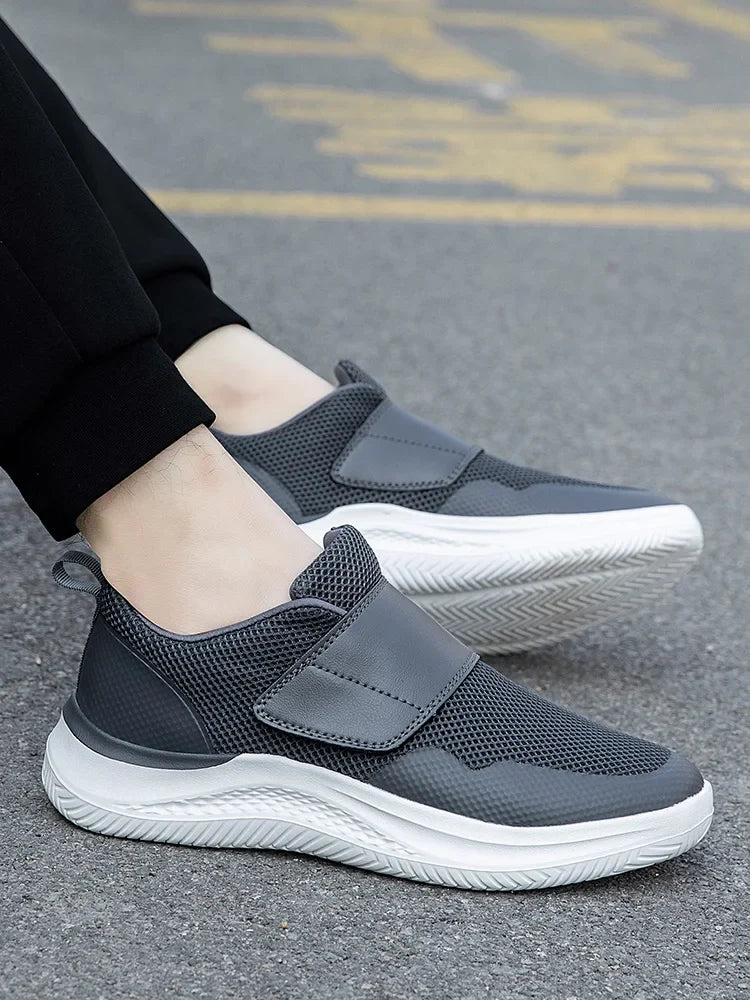 Orthopedische Schoenen – Comfortabele Sneakers met Brede Pasvorm & Klittenbandsluiting