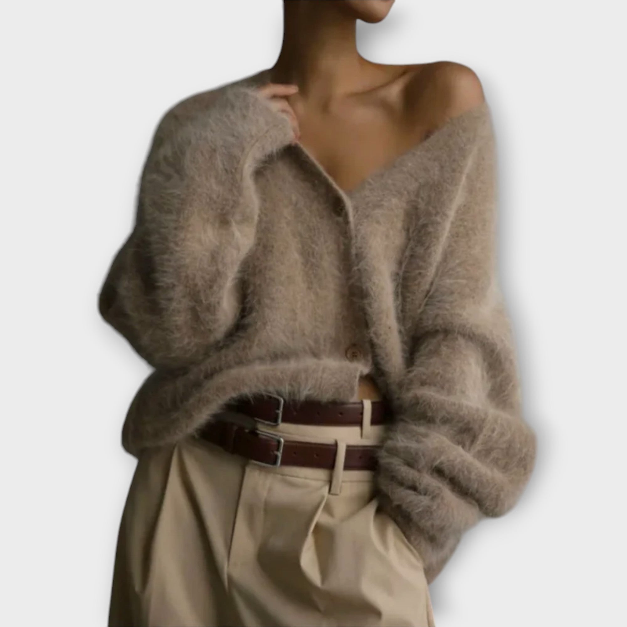 Chique Fluffy Cardigan – Zacht, Warm & Stijlvol voor Elke Gelegenheid