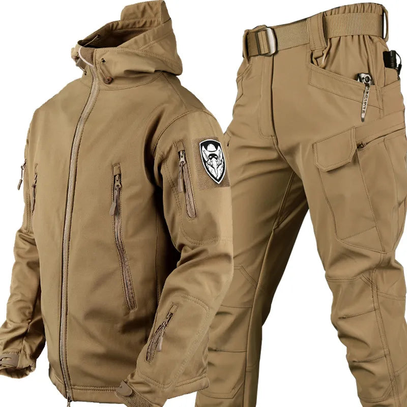 Outdoor Winddicht Jack en Broek Set – Waterdicht, Ademend, Lichtgewicht
