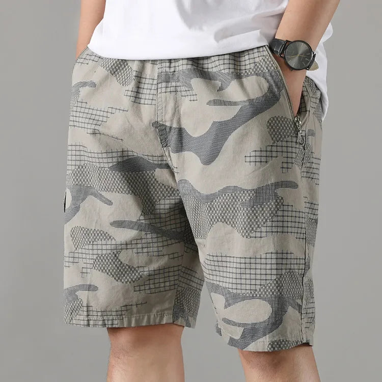 Camouflage Shorts Heren – Ademend Katoen, Stoer Design & Perfecte Pasvorm