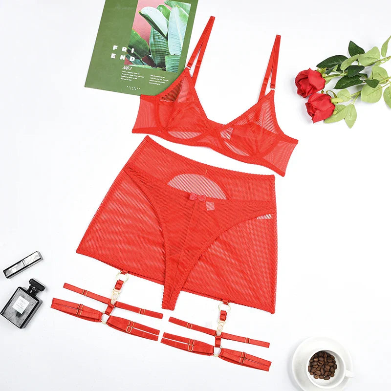 Alessia's Lace Lingerie Set
