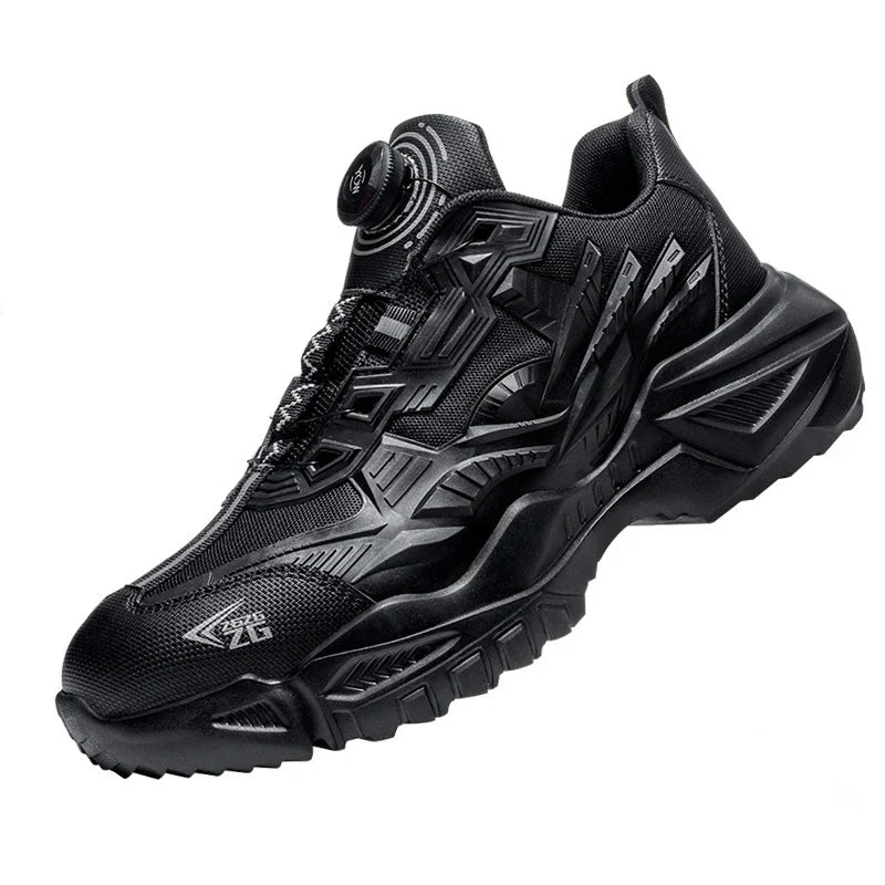 Ademend Werkschoenen voor Heren – Kevlar Zool, Stalen Neus, Comfort voor de Hele Dag