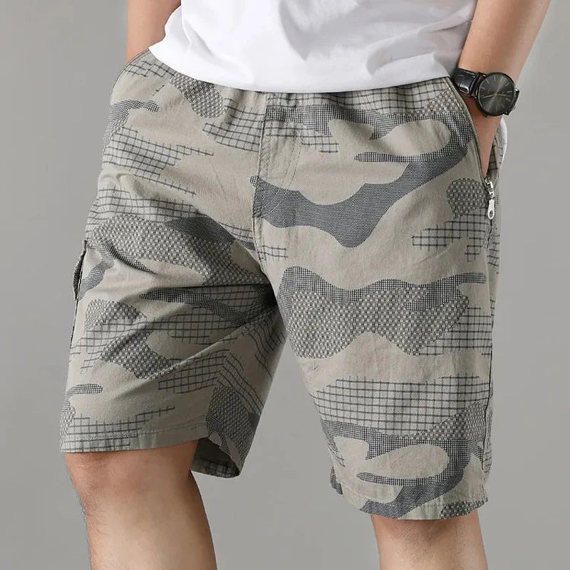 Camouflage Shorts Heren – Ademend Katoen, Stoer Design & Perfecte Pasvorm