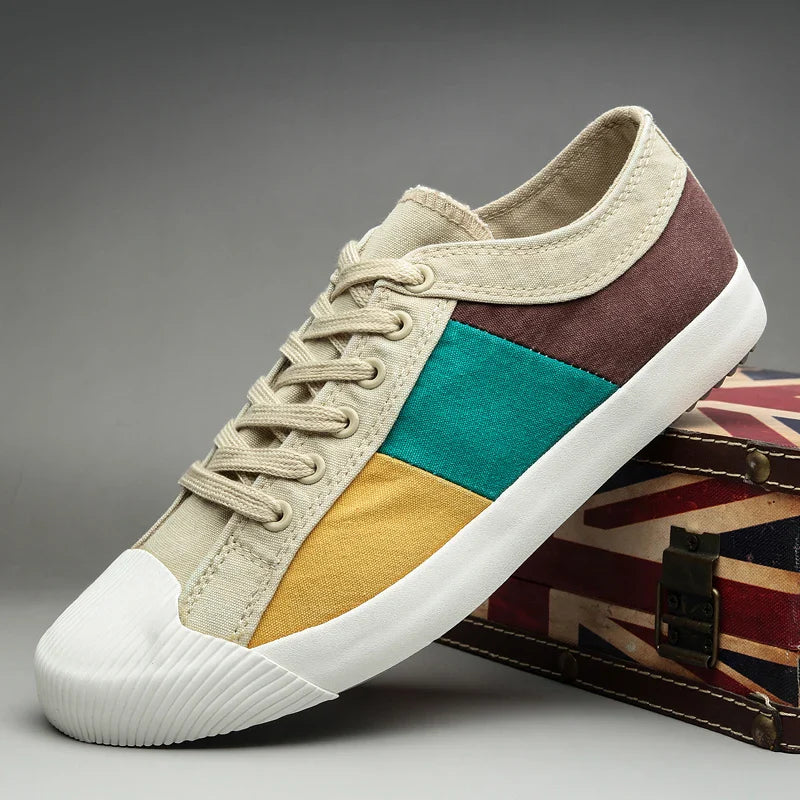 Lage Canvas Sneakers – Tijdloze & Comfortabele Dames/Heren Sneakers