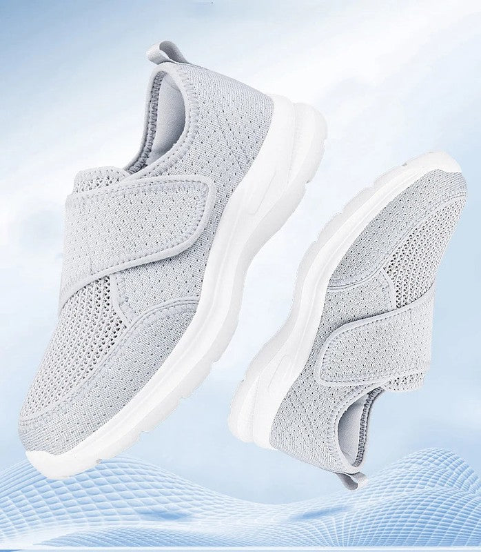 Orthopedische Extra-Brede Wandelschoenen – Comfort voor Gezwollen Voeten en Gevoelige Zolen