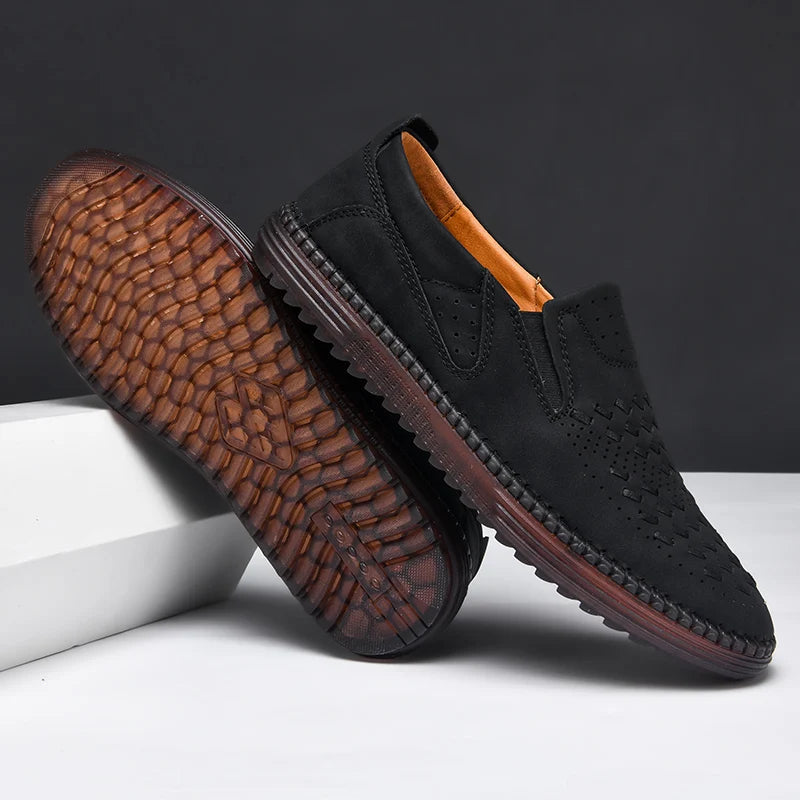 Genuine Leather Loafer – Klassieke en Comfortabele Herenschoen van Echt Leer