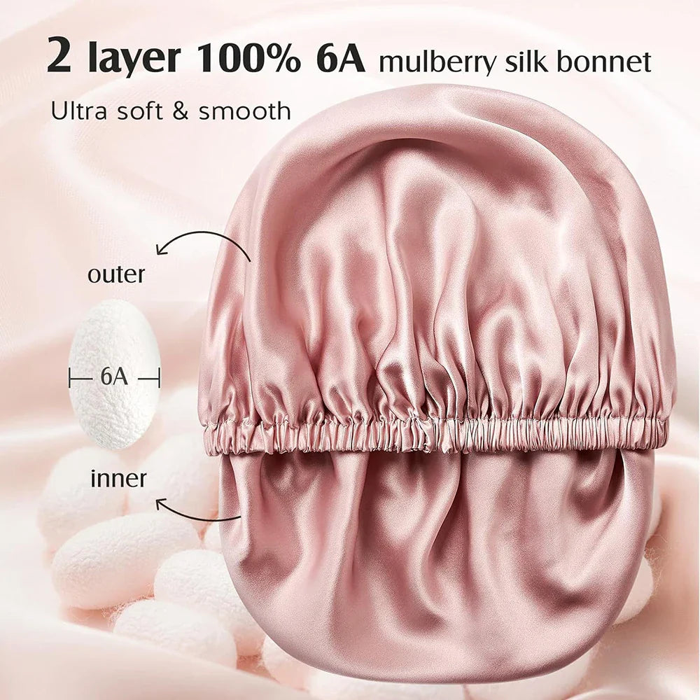 Mulberry Silk Bonnet for Women