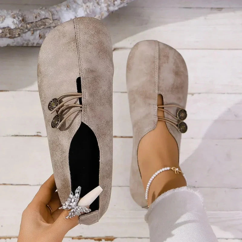 Zachte Suède Orthopedische Damesloafers – Stijlvol & Comfortabel