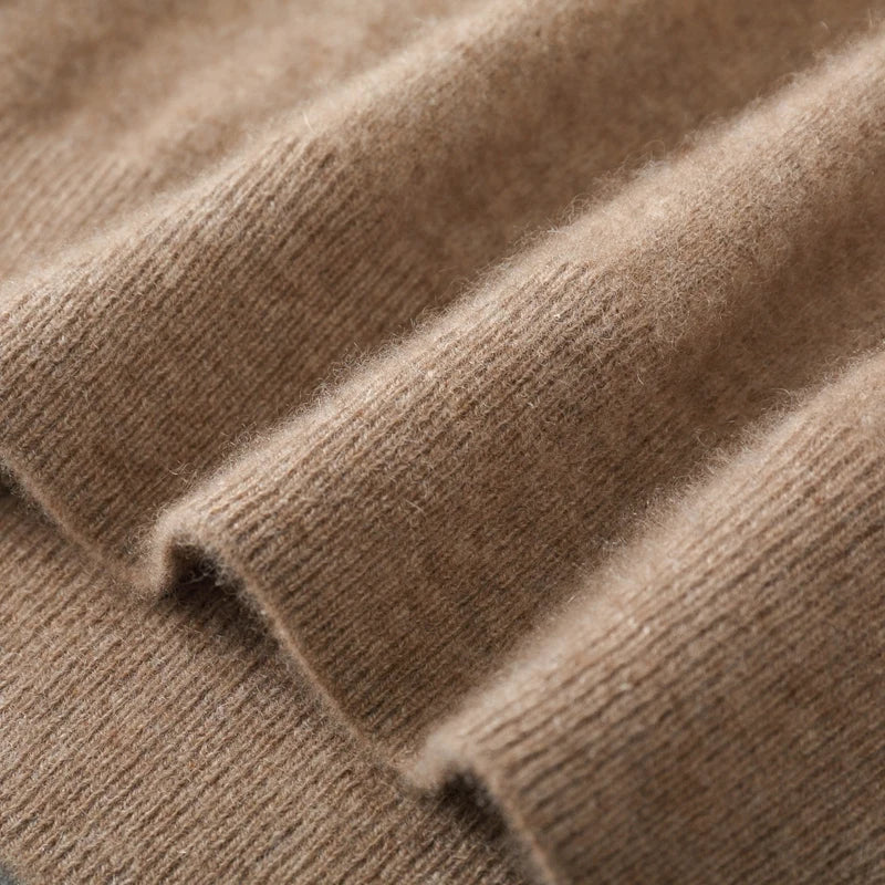 Luxe Cashmere Vest – Zacht & Duurzaam Herenvest met V-Hals