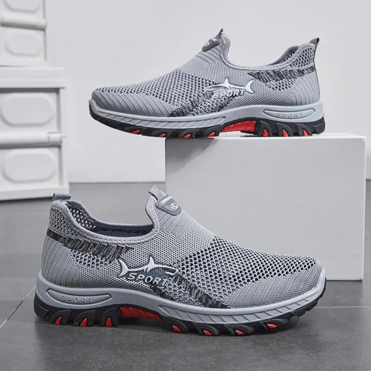 Sport Sneakers Heren – Lichtgewicht Slip-On, Ademend & Comfortabel