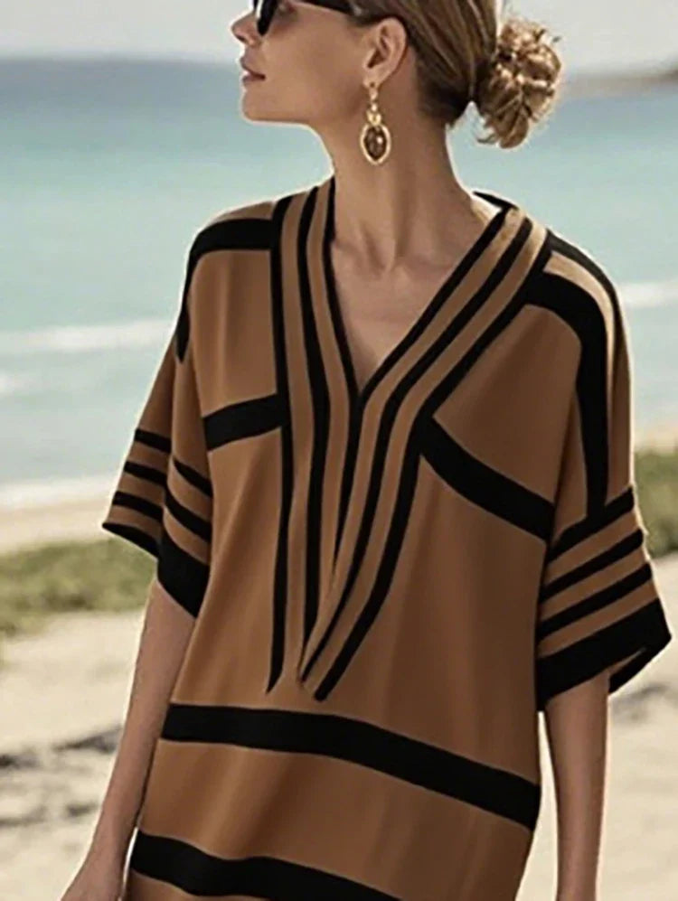 Elegante Vintage Jurk – Tijdloze Stijl voor Elke Gelegenheid