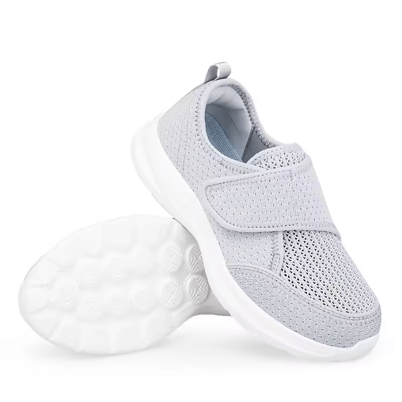 Orthopedische Extra-Brede Wandelschoenen – Comfort voor Gezwollen Voeten en Gevoelige Zolen