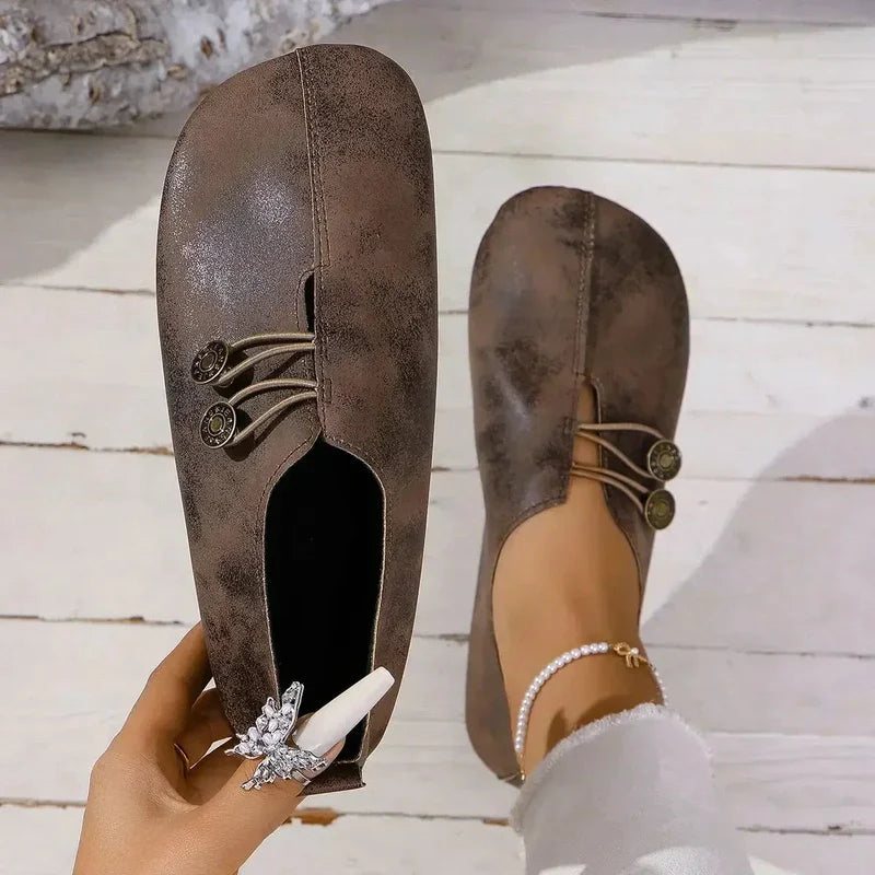 Zachte Suède Orthopedische Damesloafers – Stijlvol & Comfortabel