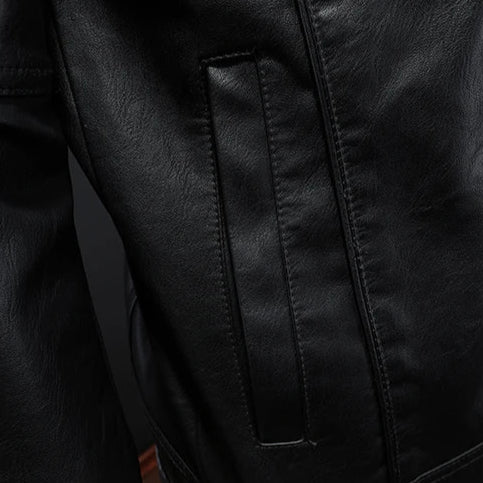 Rider Leren Jack – Stoer Motorjack van Premium Leer met Luxe Afwerking
