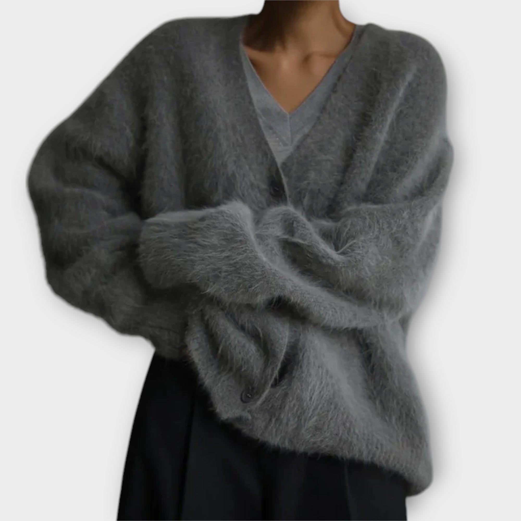 Chique Fluffy Cardigan – Zacht, Warm & Stijlvol voor Elke Gelegenheid