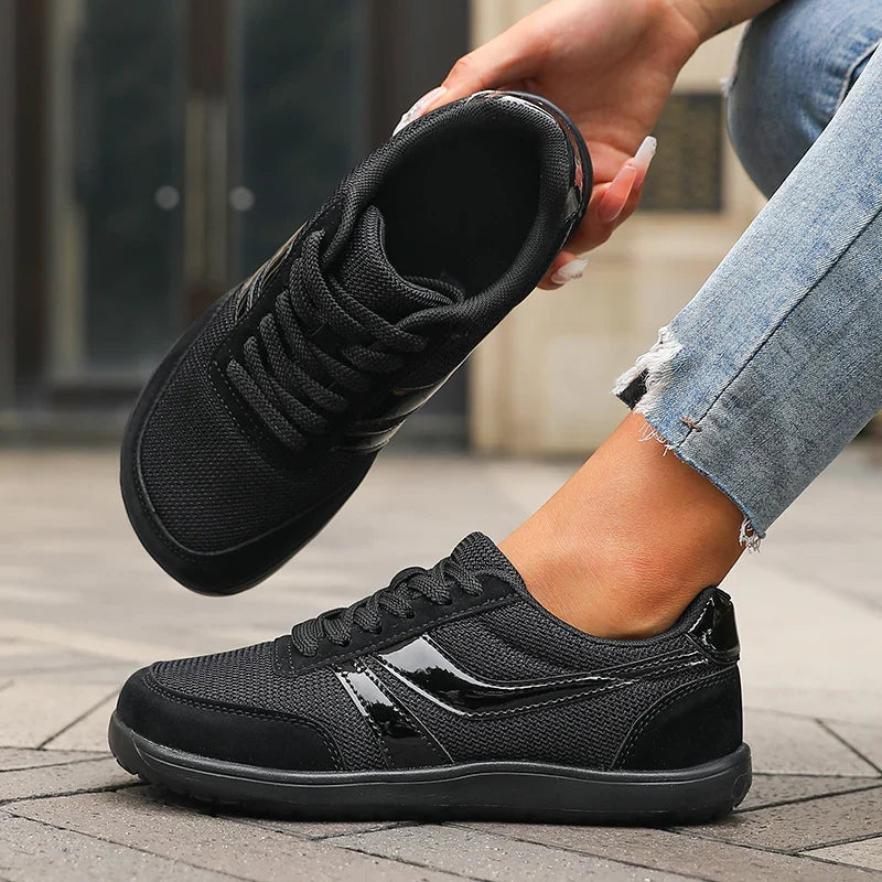Wide Toe Sneakers Dames & Heren – Barefoot Comfort & Ademend Design