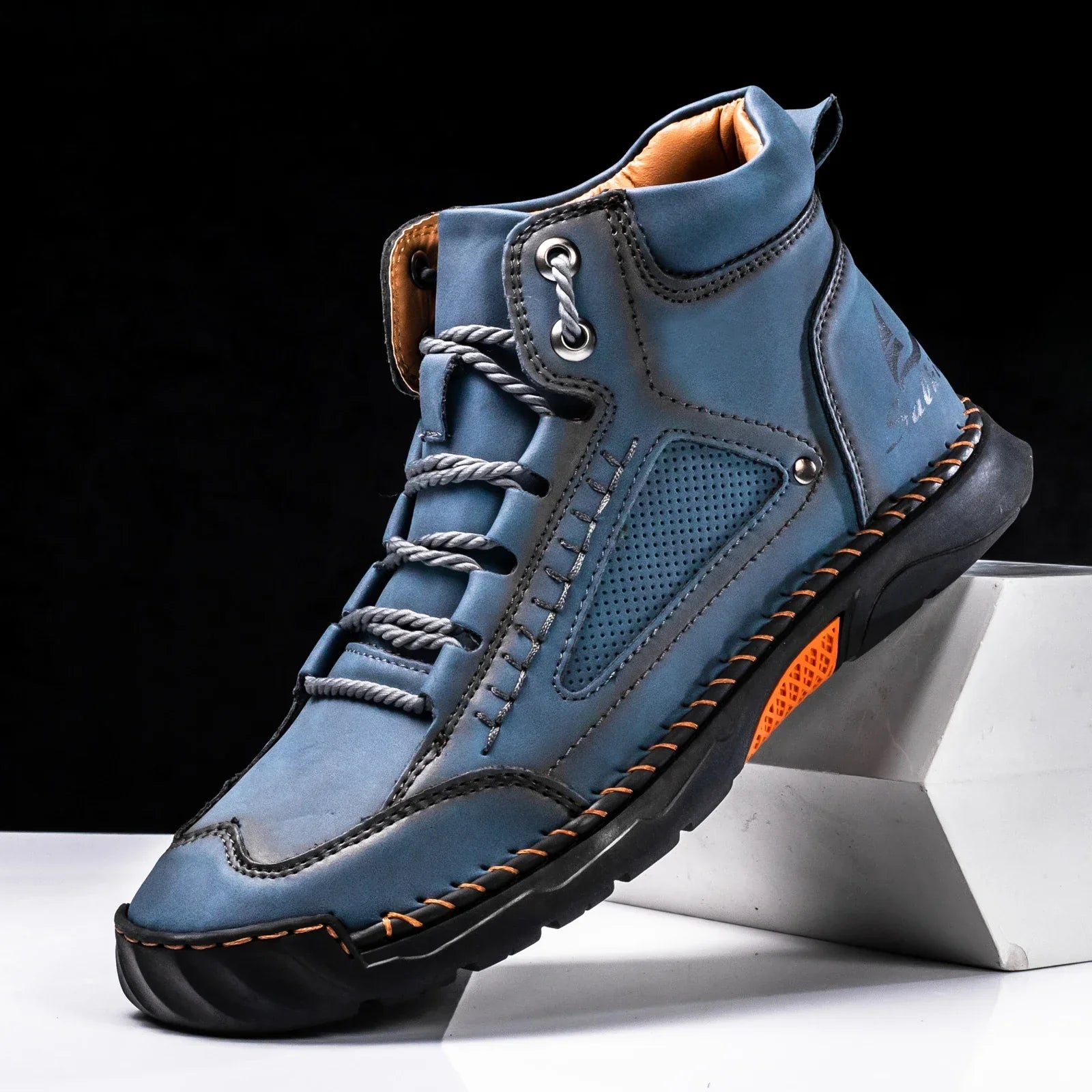 Hoge Top Schoenen – Premium Leer, Waterdicht en Ademend voor Ultiem Comfort