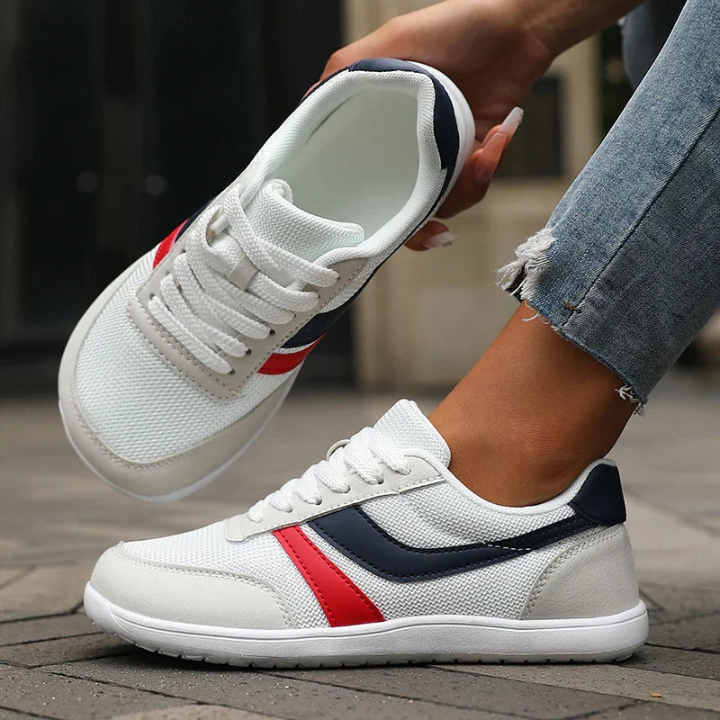 Wide Toe Sneakers Dames & Heren – Barefoot Comfort & Ademend Design