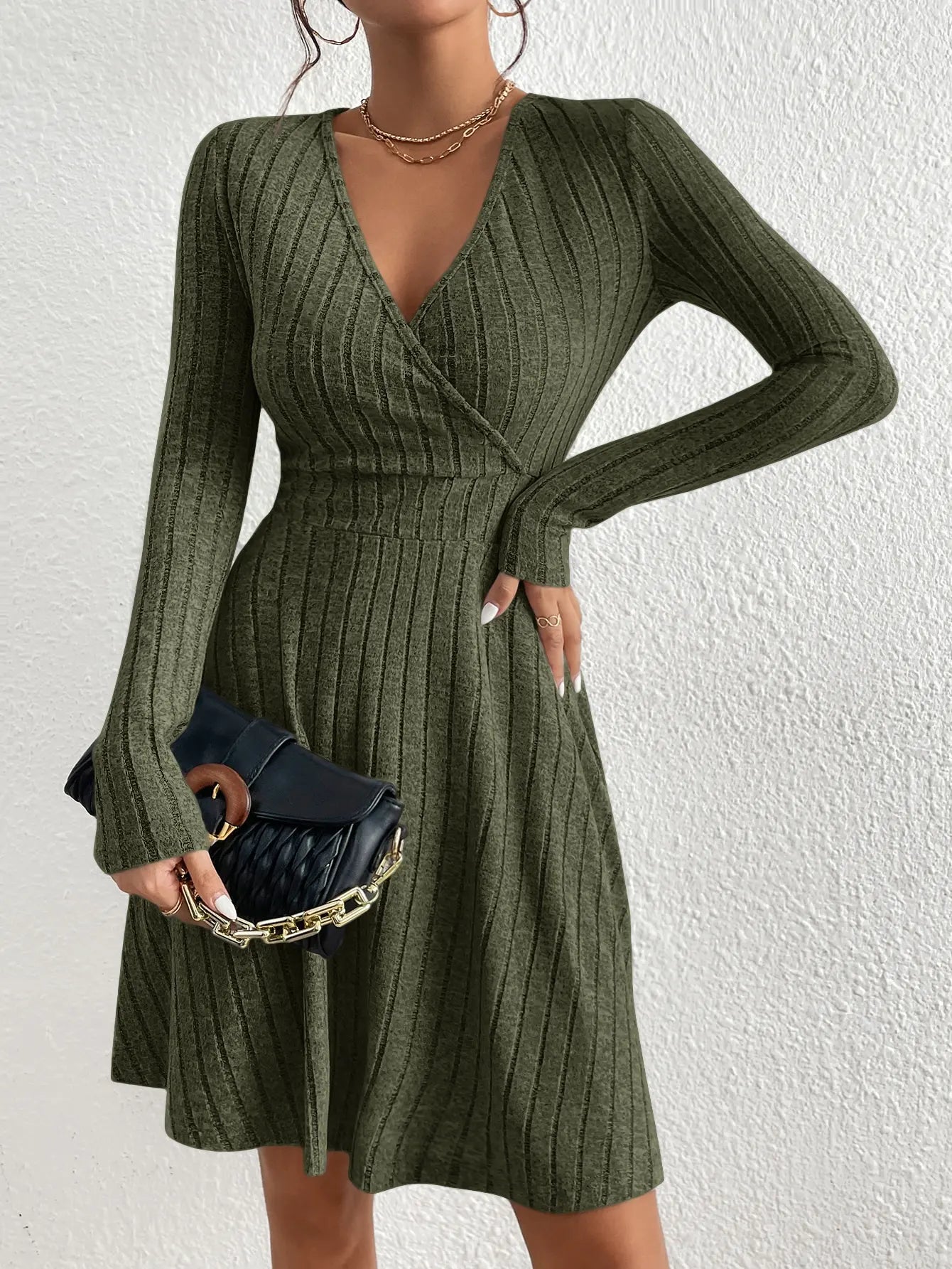 Rib Jurk – Stijlvol, Comfortabel & Tijdloos Design