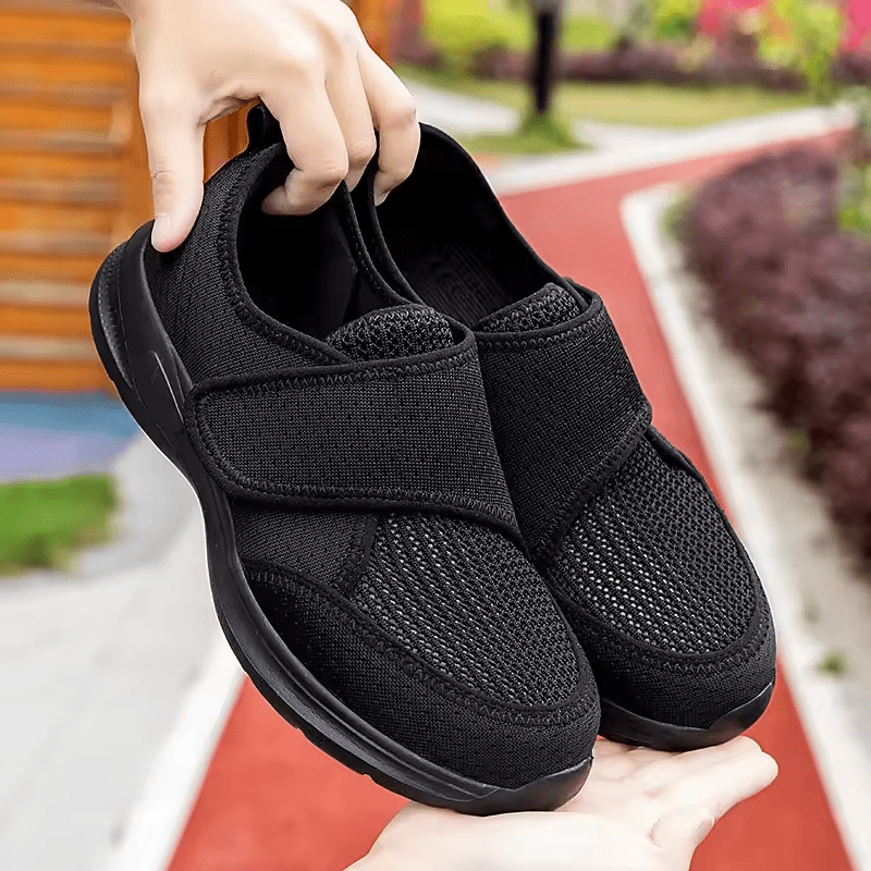 Orthopedische Extra-Brede Wandelschoenen – Comfort voor Gezwollen Voeten en Gevoelige Zolen