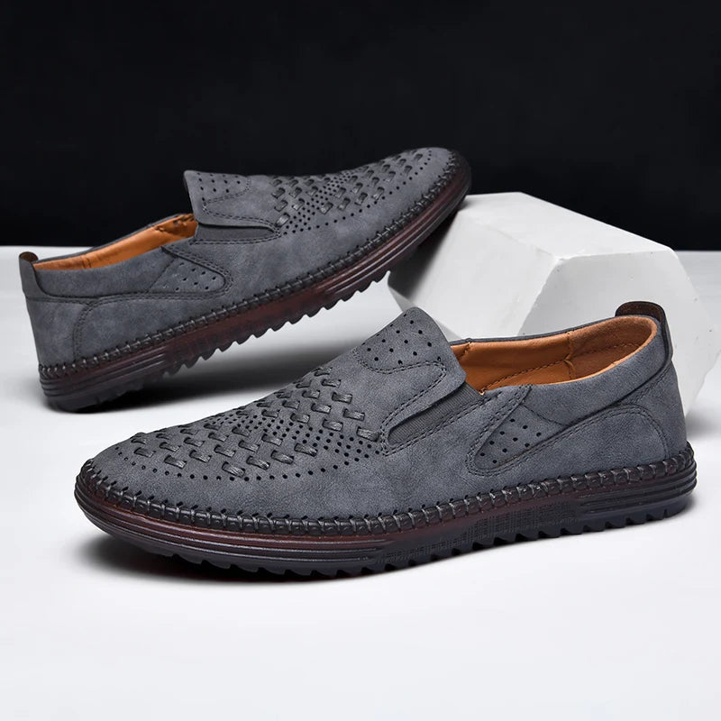Genuine Leather Loafer – Klassieke en Comfortabele Herenschoen van Echt Leer