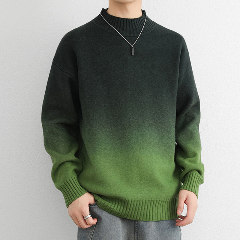 Ombré Gebreide Crewneck – Zachte & Stijlvolle Trui