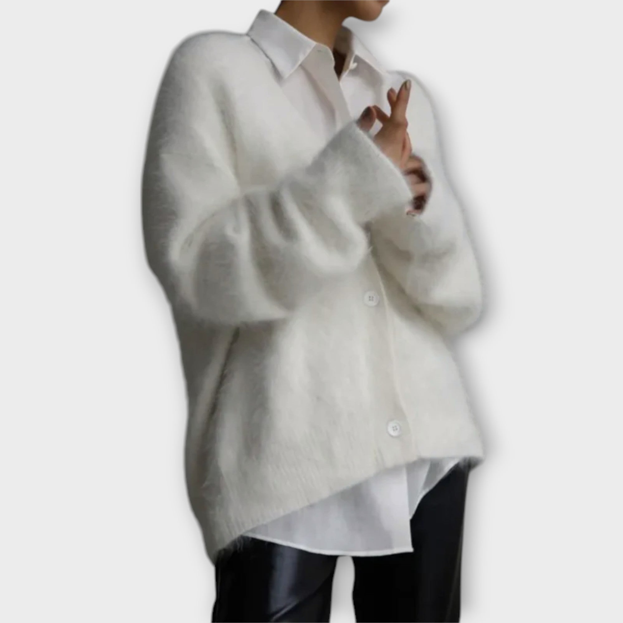 Chique Fluffy Cardigan – Zacht, Warm & Stijlvol voor Elke Gelegenheid