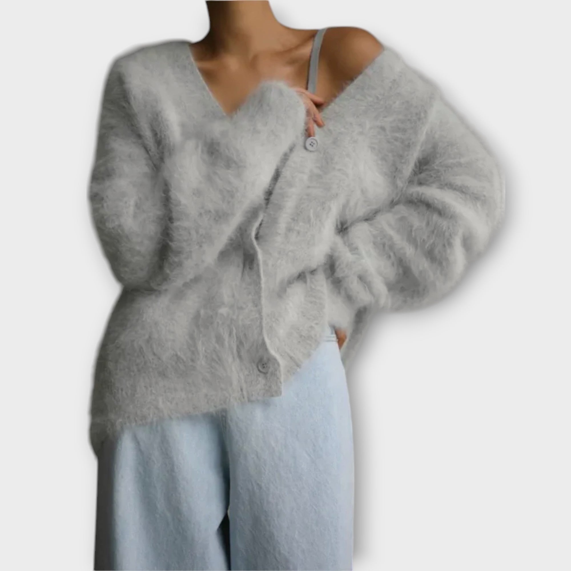 Chique Fluffy Cardigan – Zacht, Warm & Stijlvol voor Elke Gelegenheid