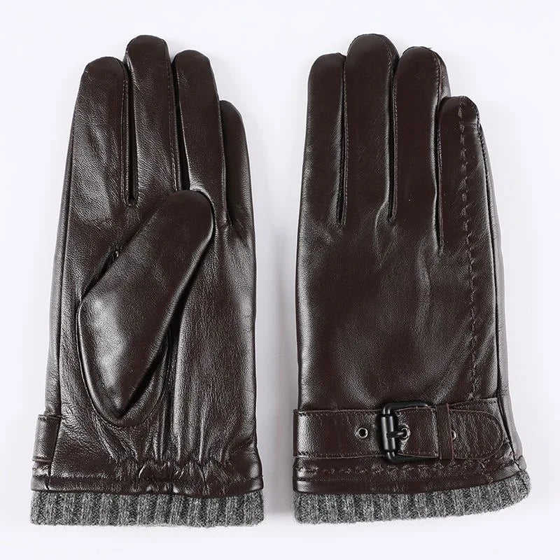 Echte Leren Handschoenen – Luxe, Warme & Duurzame Winterhandschoenen