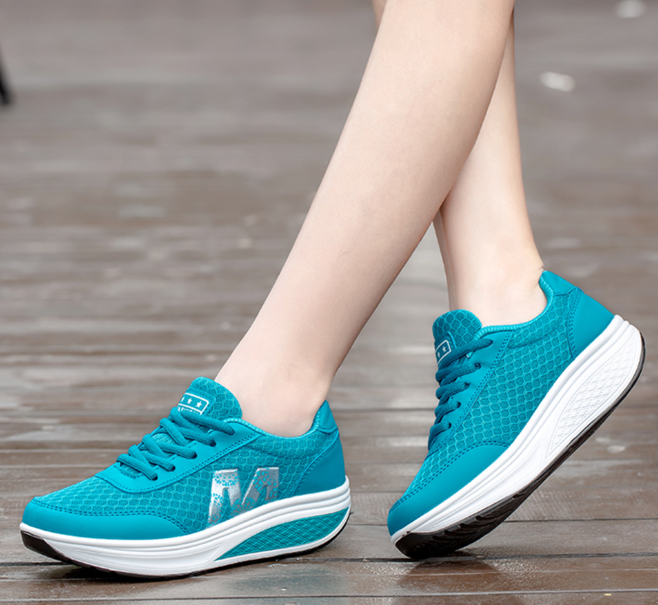 Dames Orthopedische Sneakers – Comfortabele Veterschoenen met Bogensteun en Verende Zool voor Wandelen