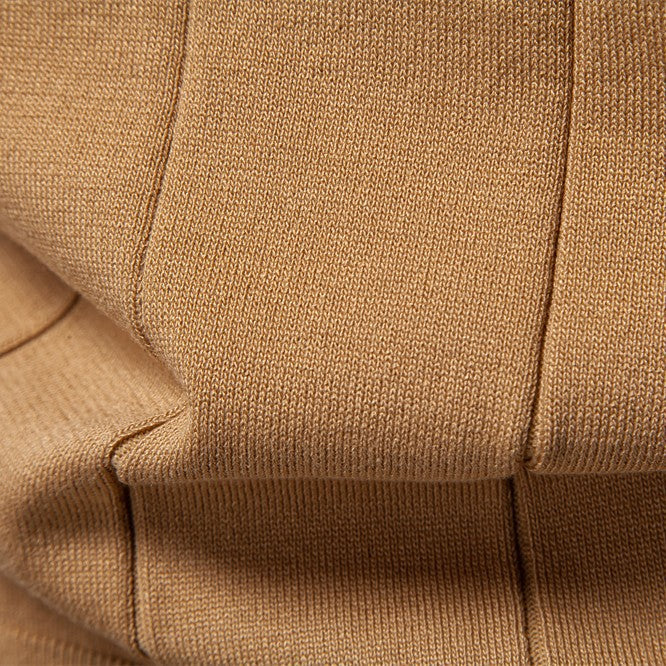 Polo met Rits – Luxe Herenpolo van Stretchstof met Sportieve Knit Details