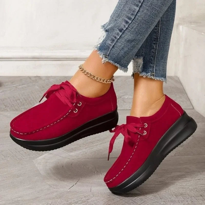 Suède Veterschoenen met Antislip Zool – Comfortabele & Duurzame Heren Schoenen voor Elke Dag
