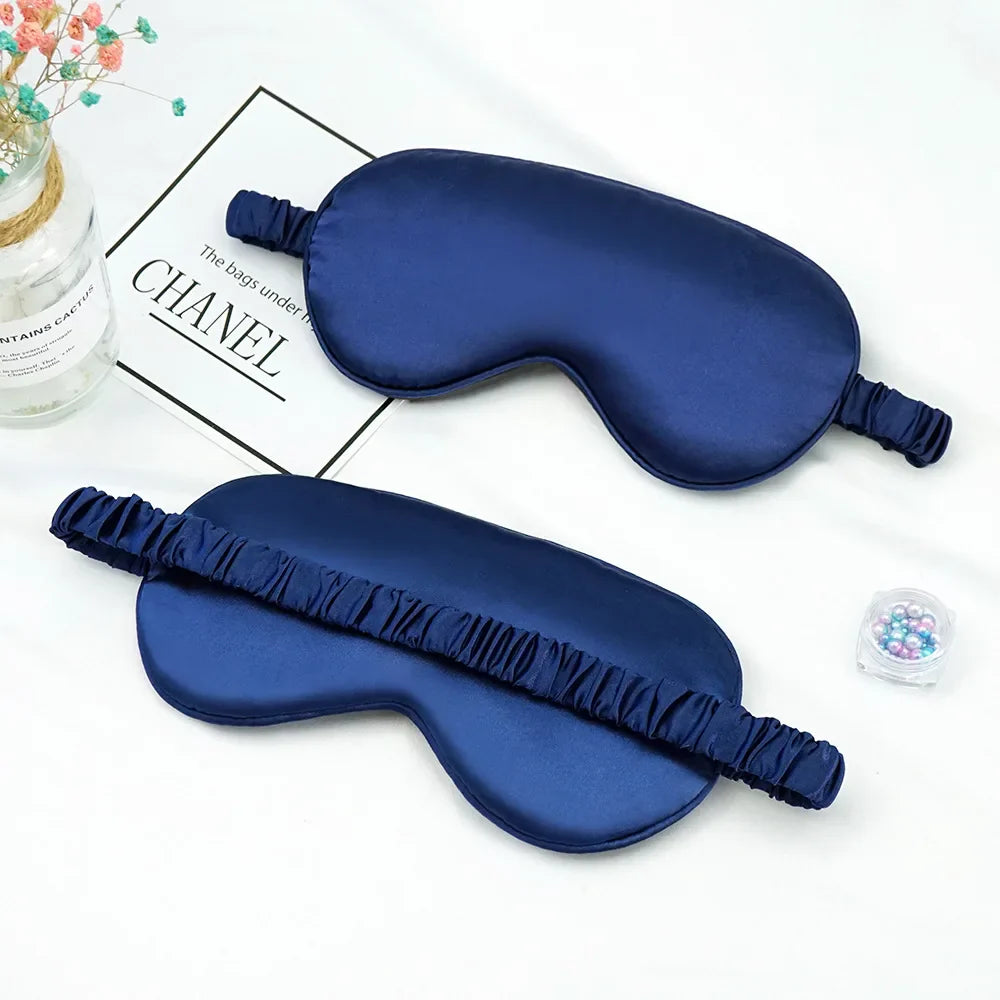 Zijdezacht Slaapmasker – Oogmasker voor Reizen, Relaxen & Gezond Slapen