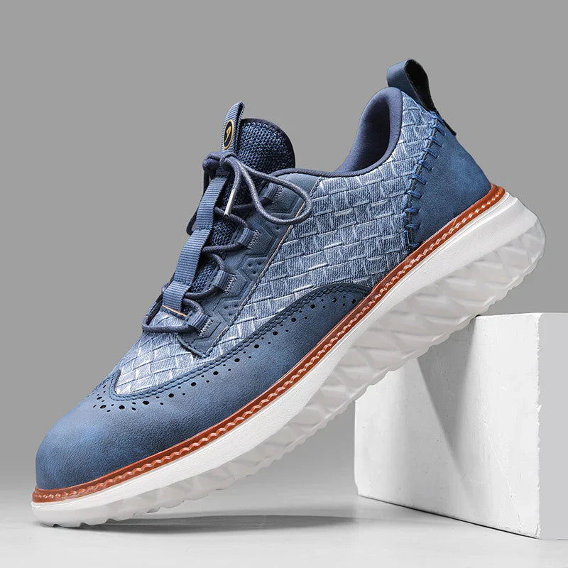 Lichtgewicht Leren Sneakers met Orthopedisch Voetbed – Ademend & Comfortabel Schoeisel voor de Hele Dag
