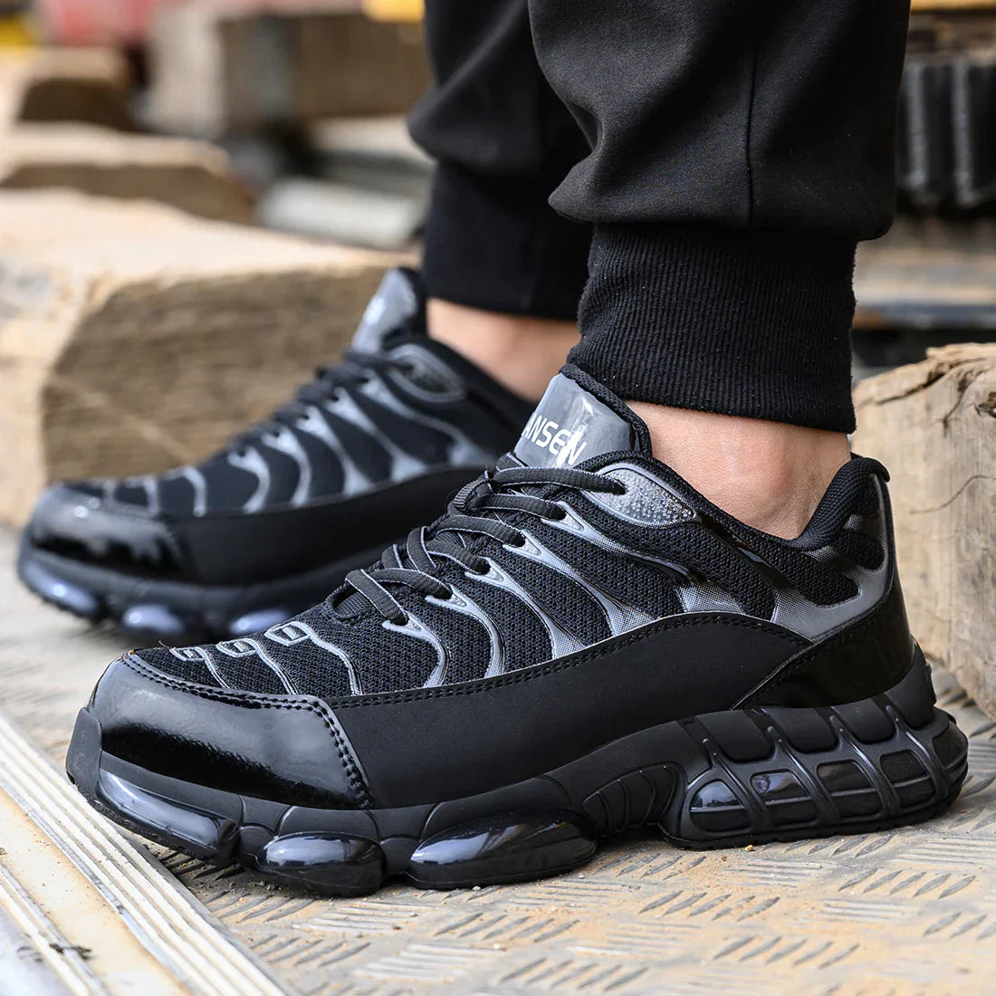 Anti-Smash & Anti-Punctie Werkschoenen – Duurzaam en Beschermend Schoeisel