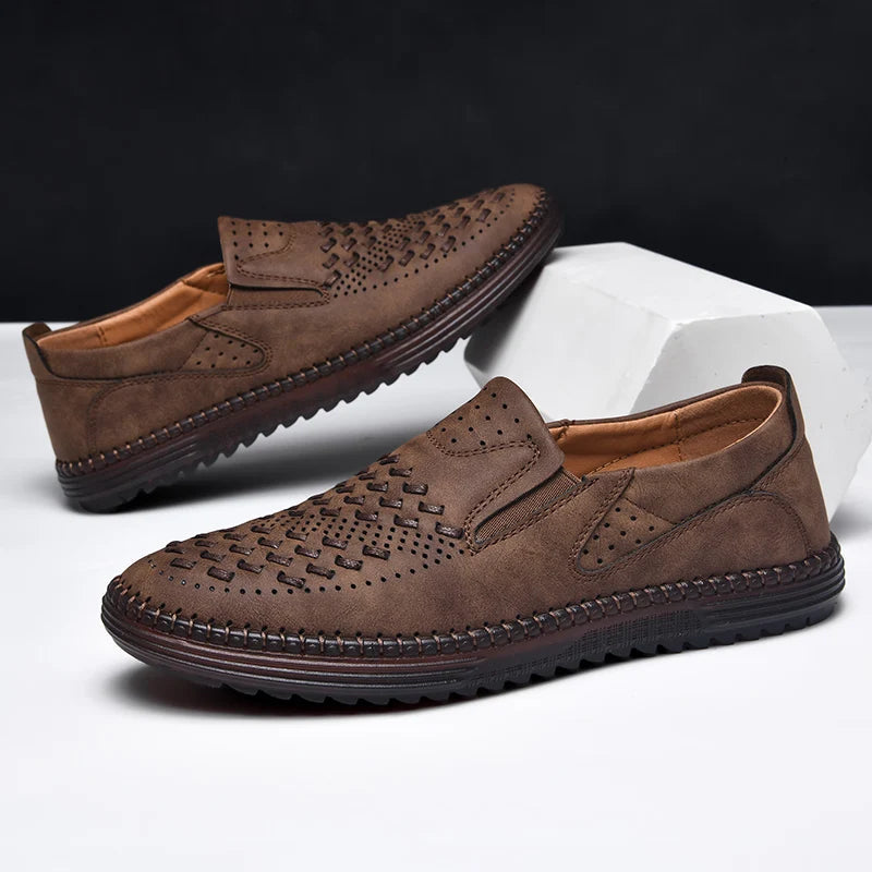 Genuine Leather Loafer – Klassieke en Comfortabele Herenschoen van Echt Leer