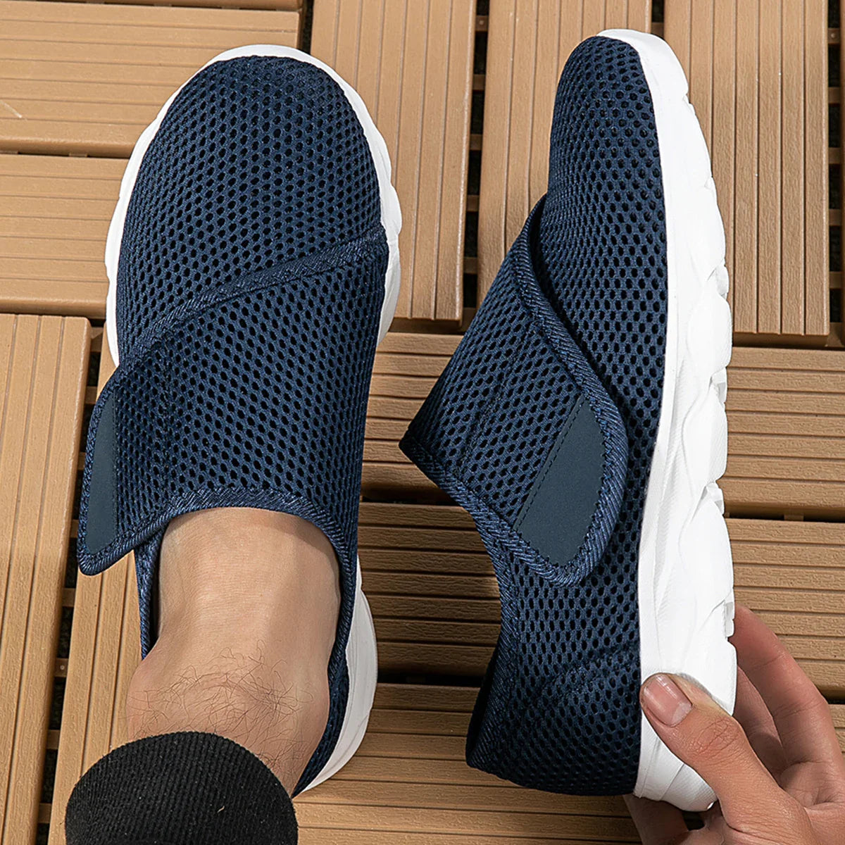 Orthopedische Schoenen – Ultralichte Sneakers met Zachte Zool & Ademend Mesh