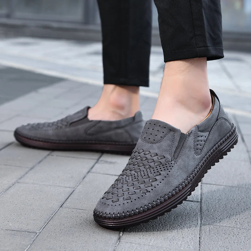 Genuine Leather Loafer – Klassieke en Comfortabele Herenschoen van Echt Leer