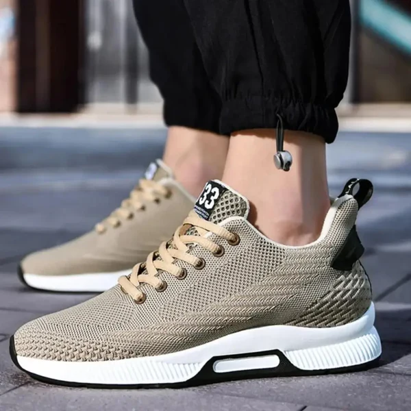 Heren Sportschoenen met Verborgen Verhoging – Stijlvolle Sneakers met Onzichtbare Lift en Ademend Ontwerp