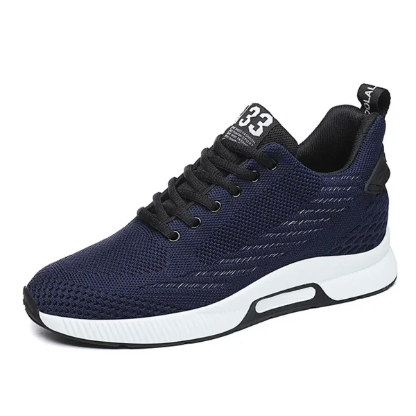 Heren Sportschoenen met Verborgen Verhoging – Stijlvolle Sneakers met Onzichtbare Lift en Ademend Ontwerp