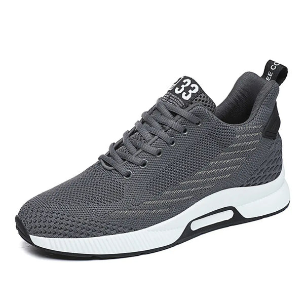 Heren Sportschoenen met Verborgen Verhoging – Stijlvolle Sneakers met Onzichtbare Lift en Ademend Ontwerp