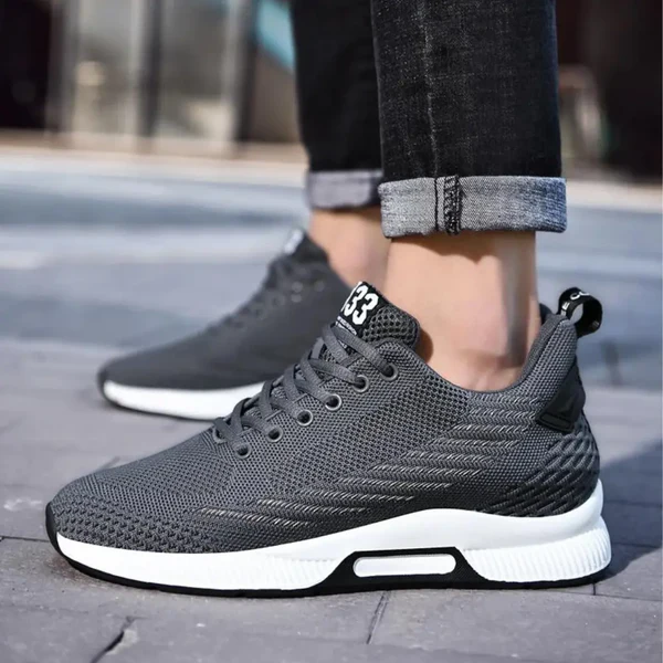 Heren Sportschoenen met Verborgen Verhoging – Stijlvolle Sneakers met Onzichtbare Lift en Ademend Ontwerp