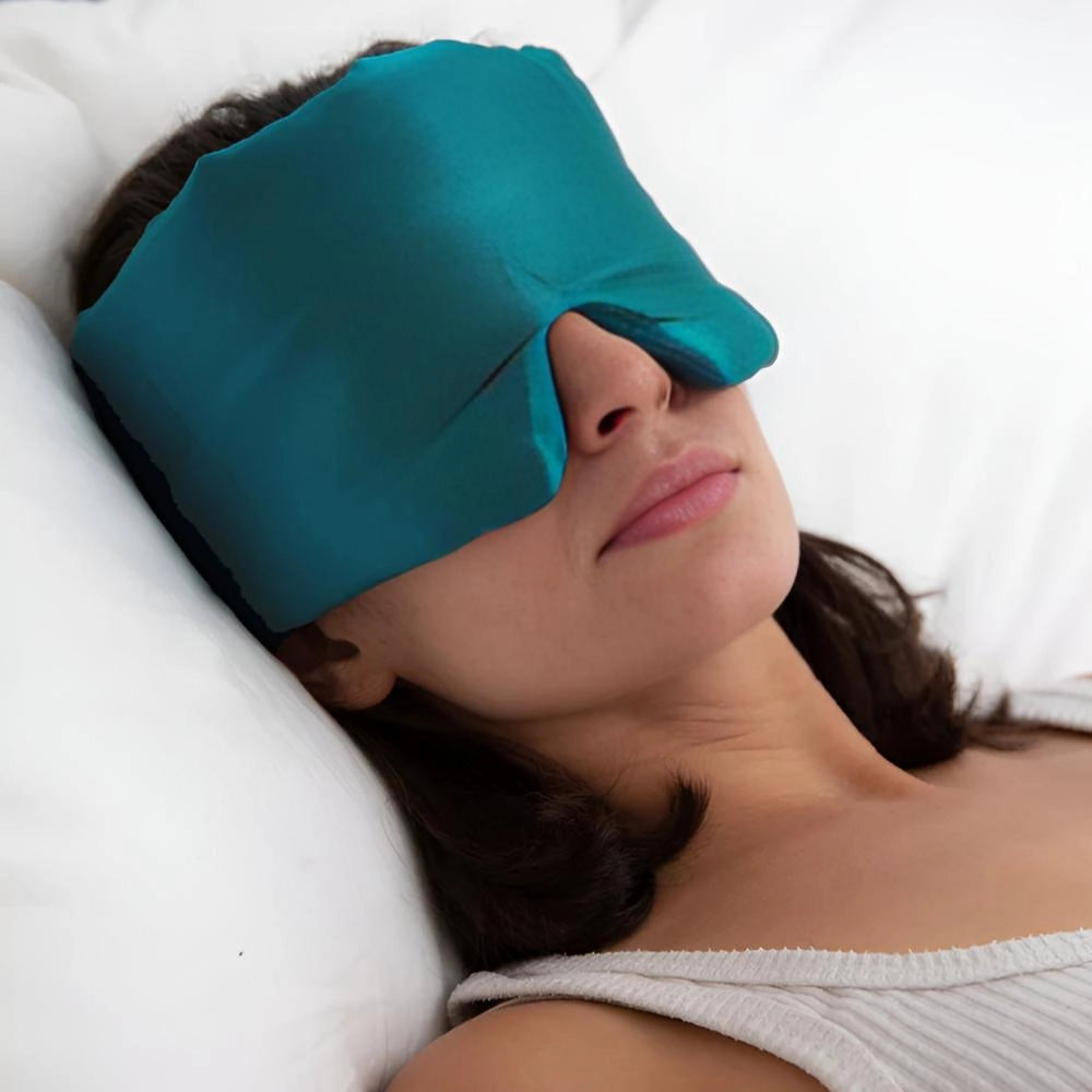 Luxe Zijde Slaapmasker – Lichtblokkerend Oogmasker voor Diepe Rust & Ontspanning